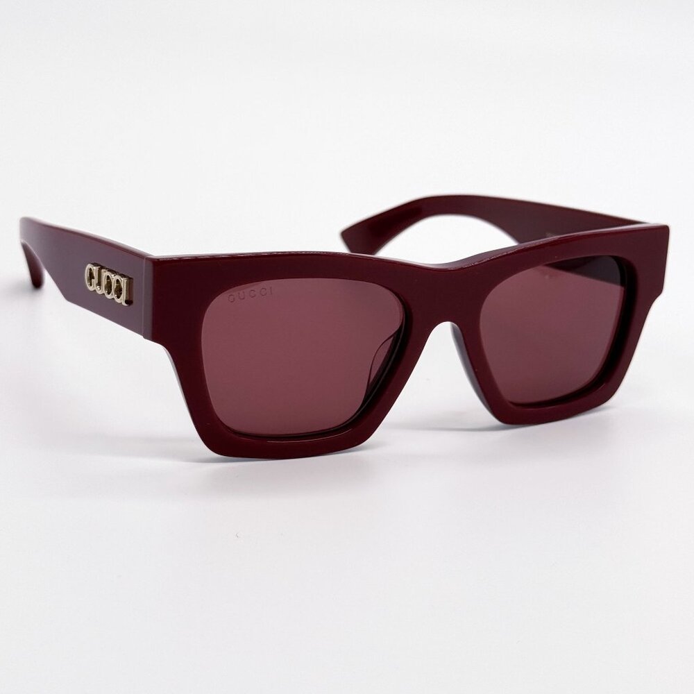 NEW GUCCI GG1835SA 003 WOMEN RED SUNGLASSES GUCCI - Picture 4 of 10
